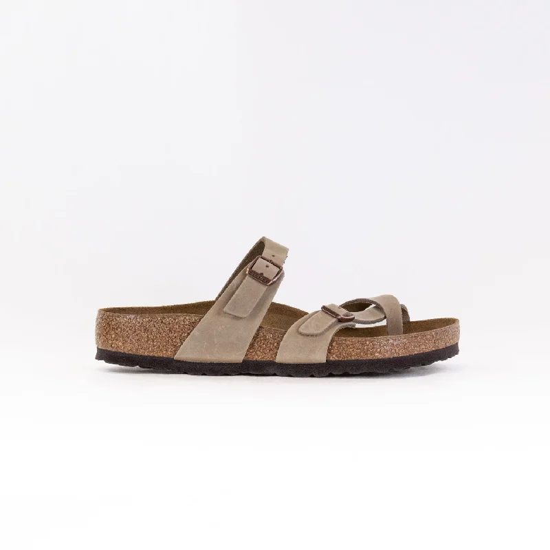 Birkenstock Mayari Oiled Leather (Women's) - Tobacco Brown