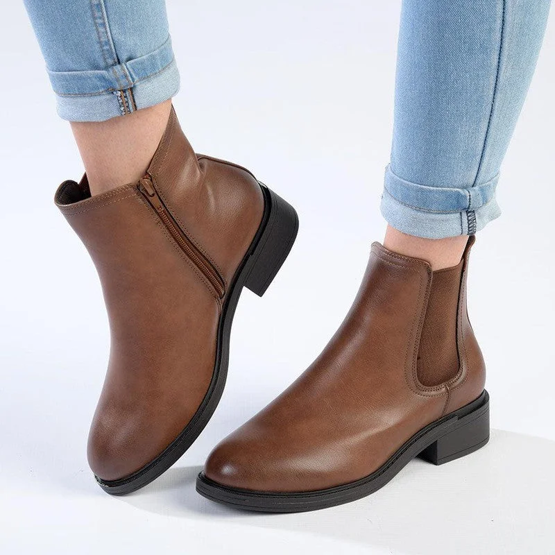 Soft Style by Hush Puppies Ardea Ankle Boot - Brown