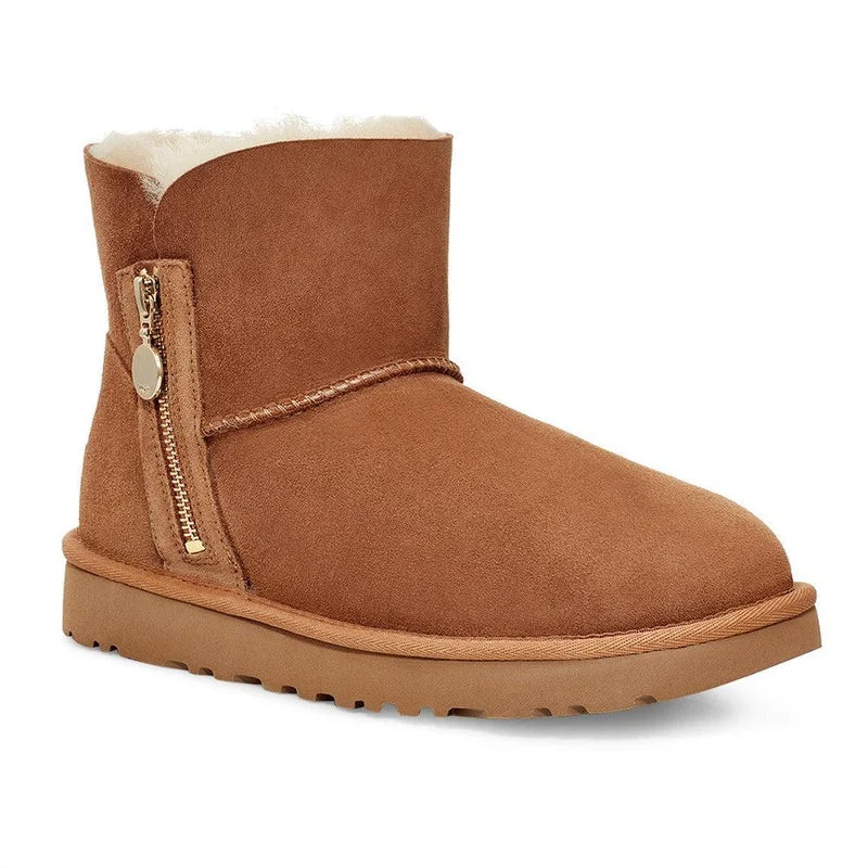 UGG Bailey Mini Zip Boot - Chestnut