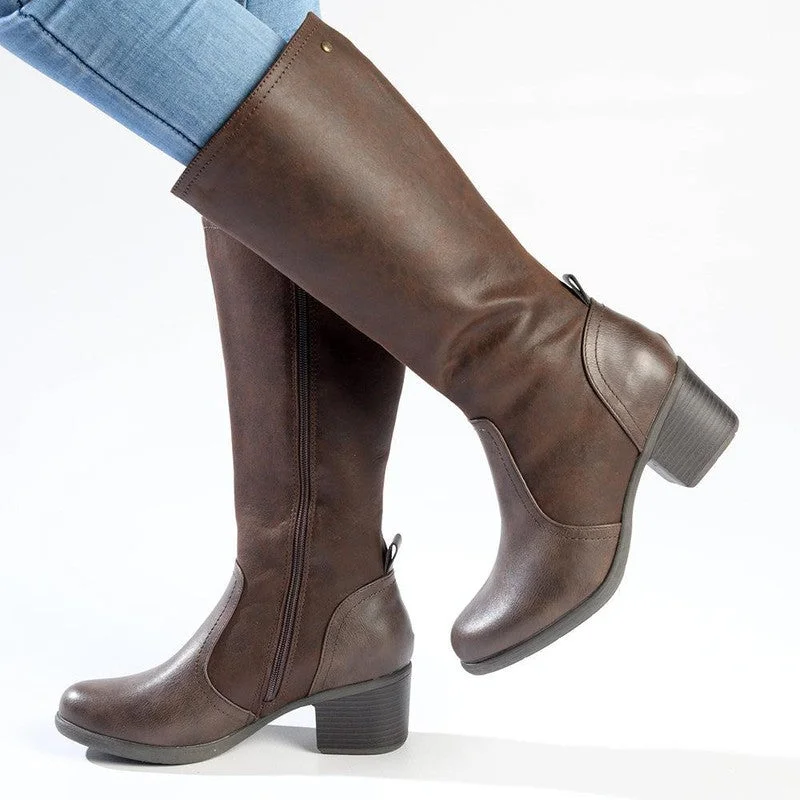 Soft Style by Hush Puppies Wilona Boot - Chocolate