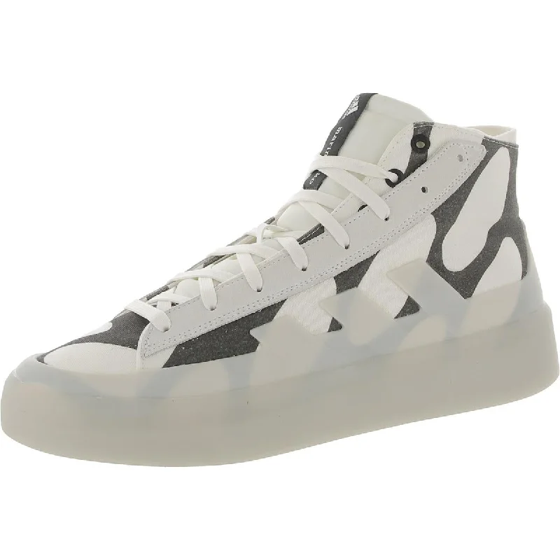 Adidas Mens Znsored Hi Printed Lifestyle High-Top Sneakers