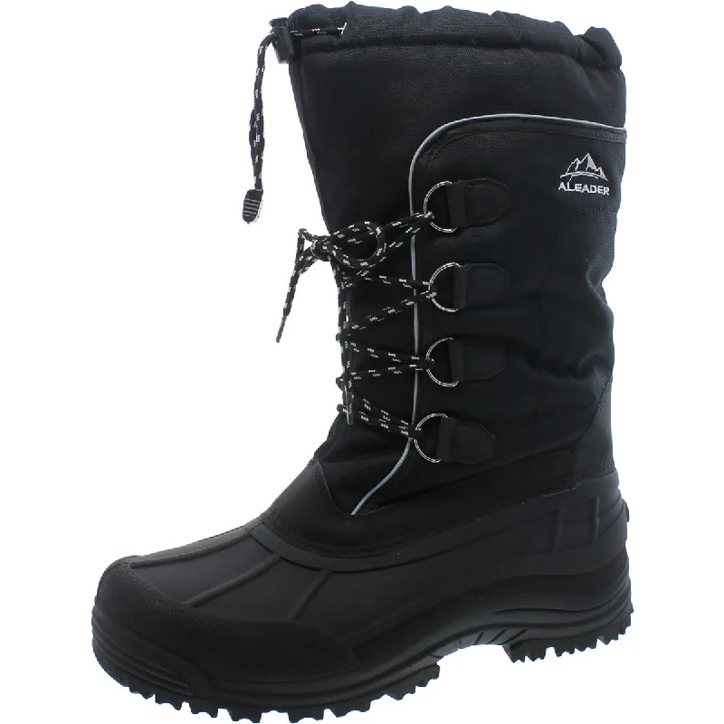 Aleader Mens Lugged Sole Cold Weather Winter & Snow Boots