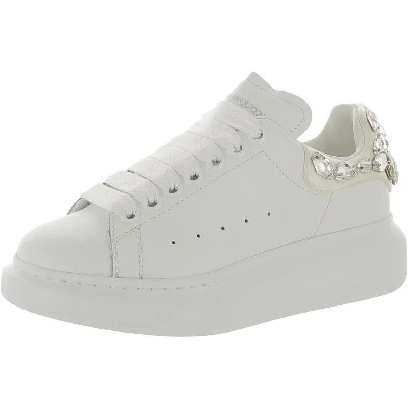 Alexander McQueen Womens Leather Casual And Fashion Sneakers