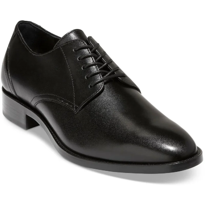 Cole Haan Mens Hawthorne Leather Toe Cap Oxfords