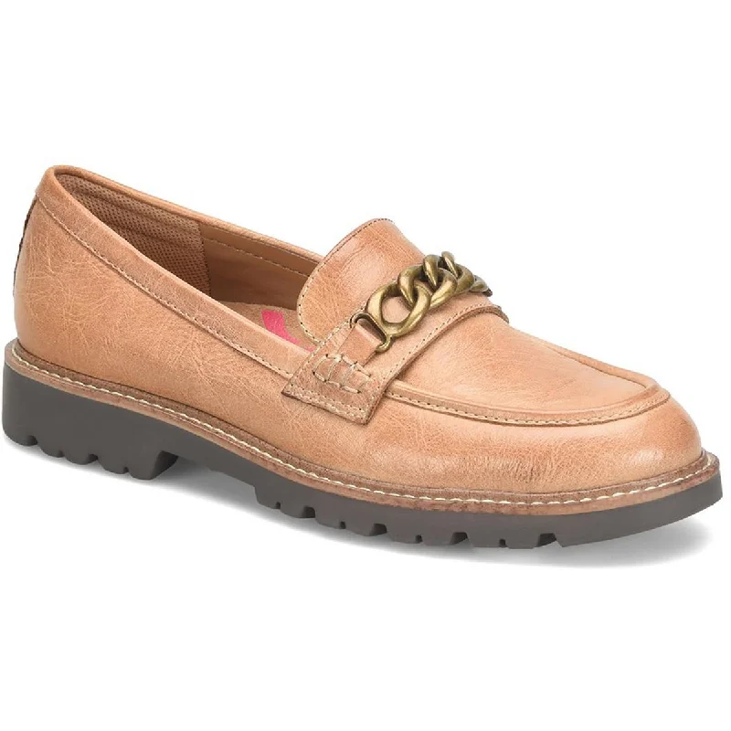 Comfortiva Womens Linz Leather Slip-On Loafers