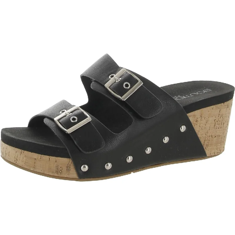 Corkys Womens Twinkie Slip On Slides Wedge Sandals