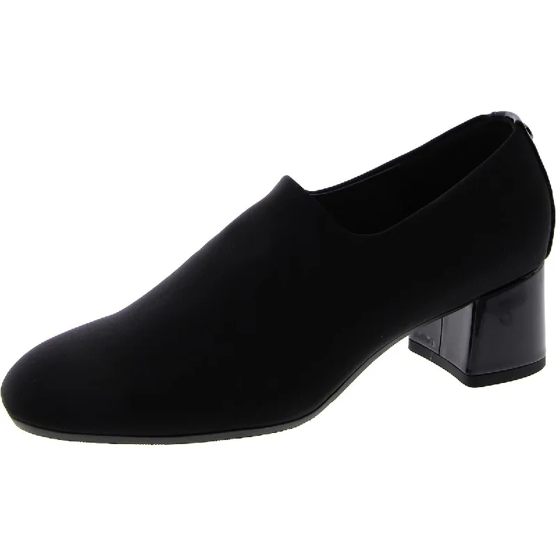 Easy Spirit Womens Denisa 2 Slip On Block Heel Pumps