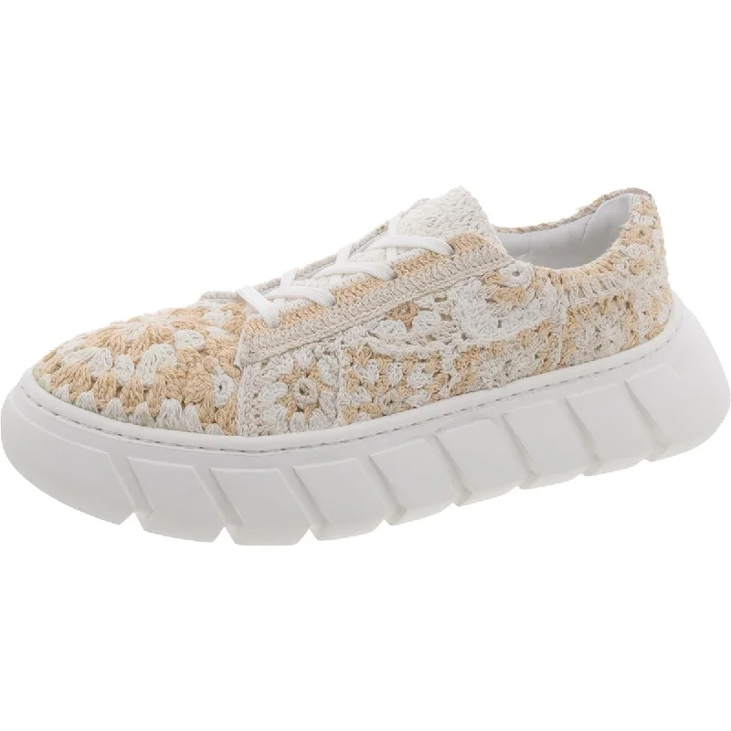 Free People Womens Catch Me If you Can Crochet Casual And Fashion Sneakers