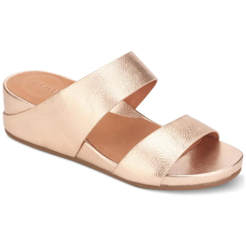 Gentle Souls by Kenneth Cole Womens Gisele Wedge Sandals