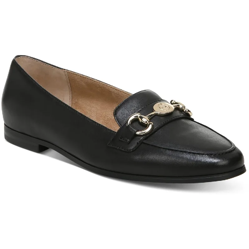 Giani Bernini Womens Soffiaa Leather Almond Toe Loafers