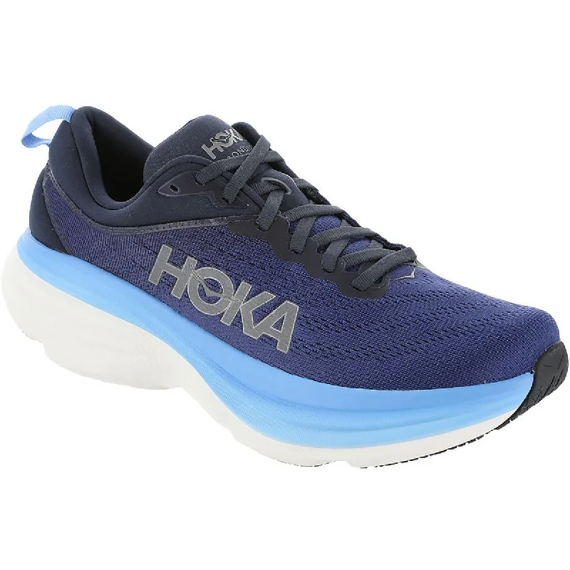 Hoka One One Mens Bondi 8 Performance Gym Running Shoes