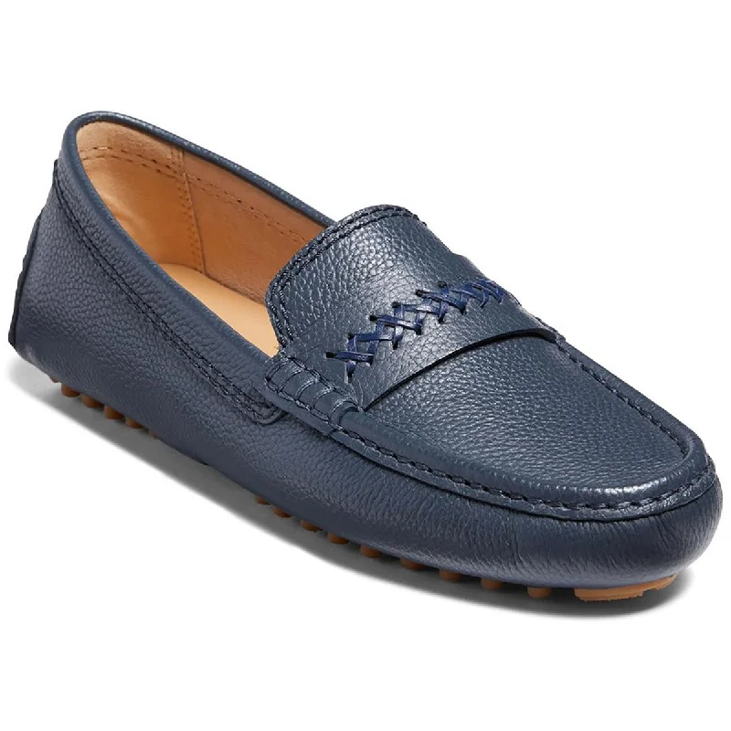 Jack Rogers Womens Dolce Driver Leather Slip-On Loafers