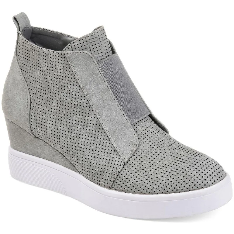 Journee Collection Womens Clara Platform Casual and Fashion Sneakers