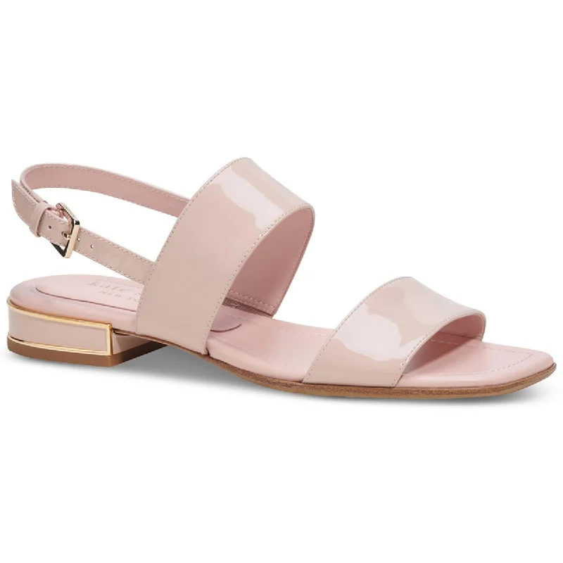 Kate Spade Womens Merritt Leather Ankle Strap Slingback Sandals