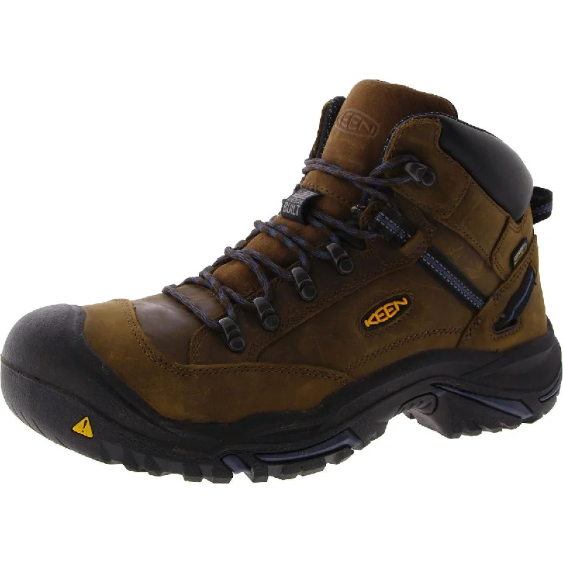 Keen Mens Logandale Leather Steel Toe Work & Safety Boots