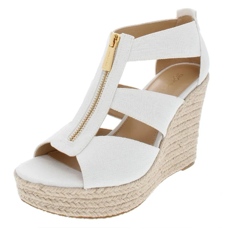 MICHAEL Michael Kors Womens Damita Espadrille Wedge Sandals