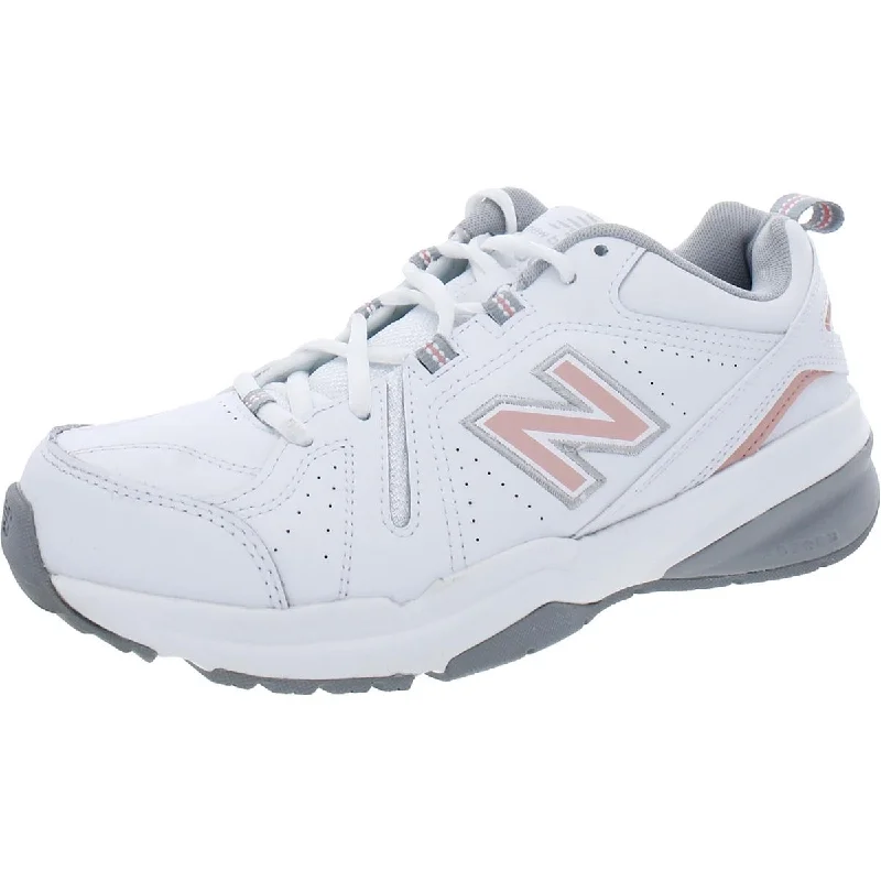 New Balance Womens 608 v5 Leather Workout Running, Cross Training Shoes