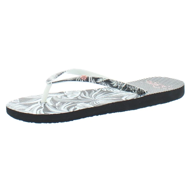 Roxy Womens Portofino III Thong Flat Flip-Flops