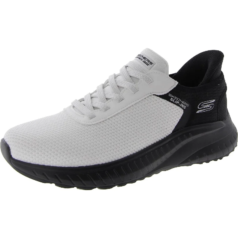 Skechers Mens Bobs Squad Chaos-Balanced Edge Slip On Running & Training Shoes