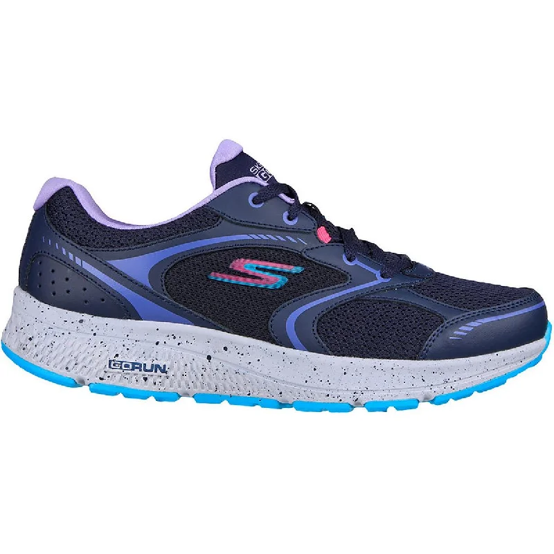 Skechers Womens Go Run Consistent - Vivid Horizon Leather Workout Running Shoes