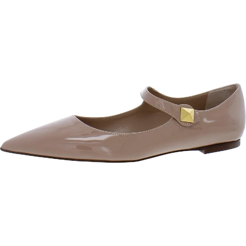 Valentino Garavani Womens Ballerina Patent Slip-On Mary Janes