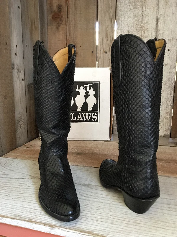 Black Anaconda Tres Outlaws Women's Boot 1402