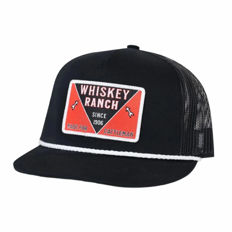 Whiskey Bent Hat Co Bandit Snapback Cap