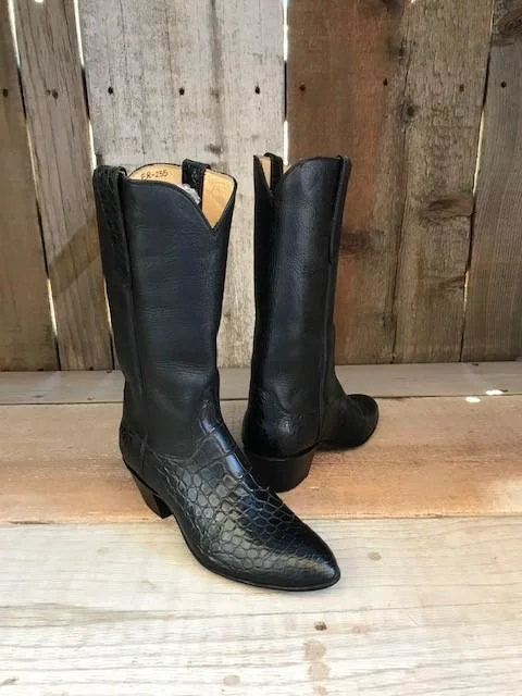 Black Alligator  Gator Tres Outlaws Women's "Got Gator Collection" 1487