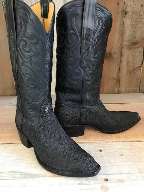 Black Stingray Tres Outlaws Women's  Boot 2557@