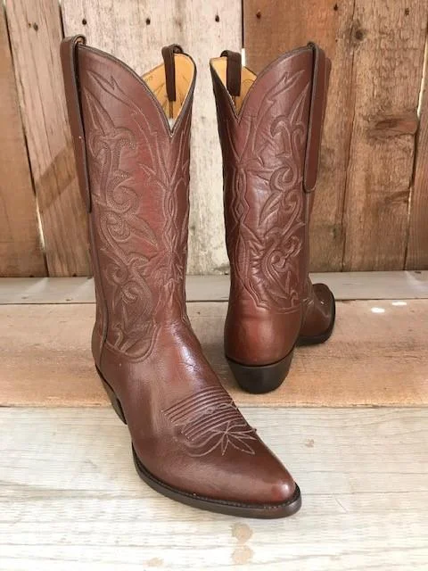 Choco Buffalo &  Calf Tres Outlaws Women's Classic Boot 2525@