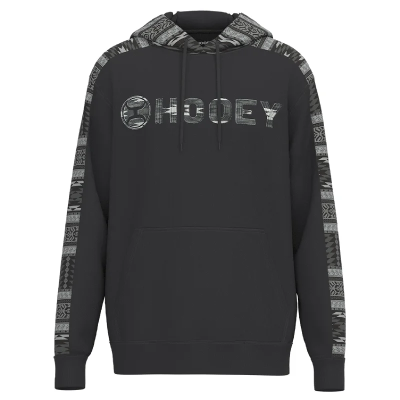 Hooey Men's Canyon Black & Grey Hoodie