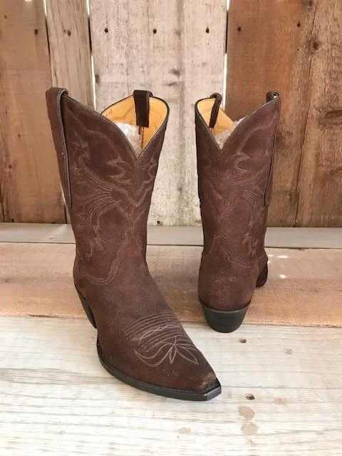 Choco Suede Tres Outlaws Women's Classic  Boot 2501@