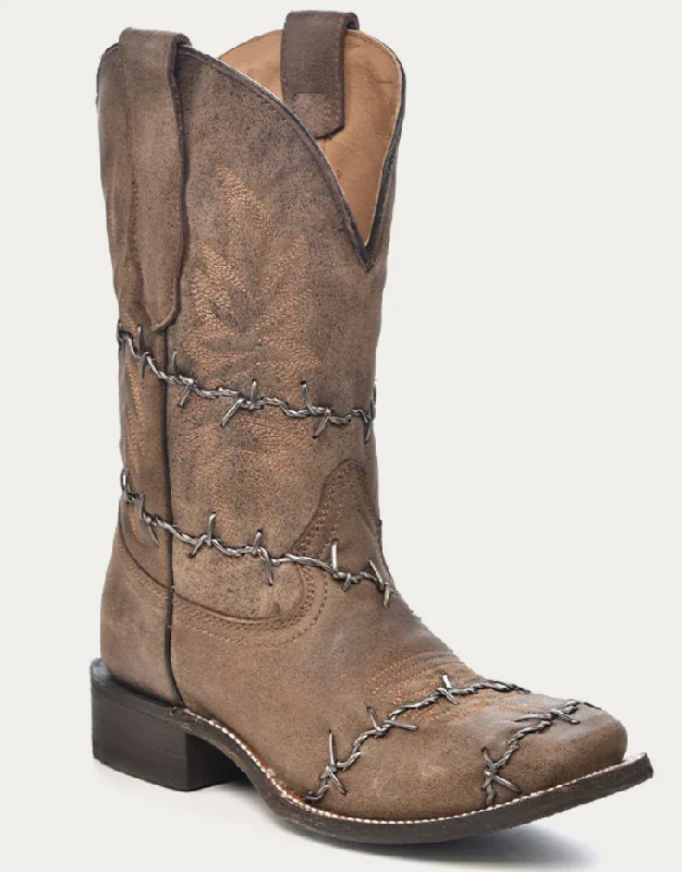 CORRAL MENS BROWN COWBOY BOOTS STYLE A3532