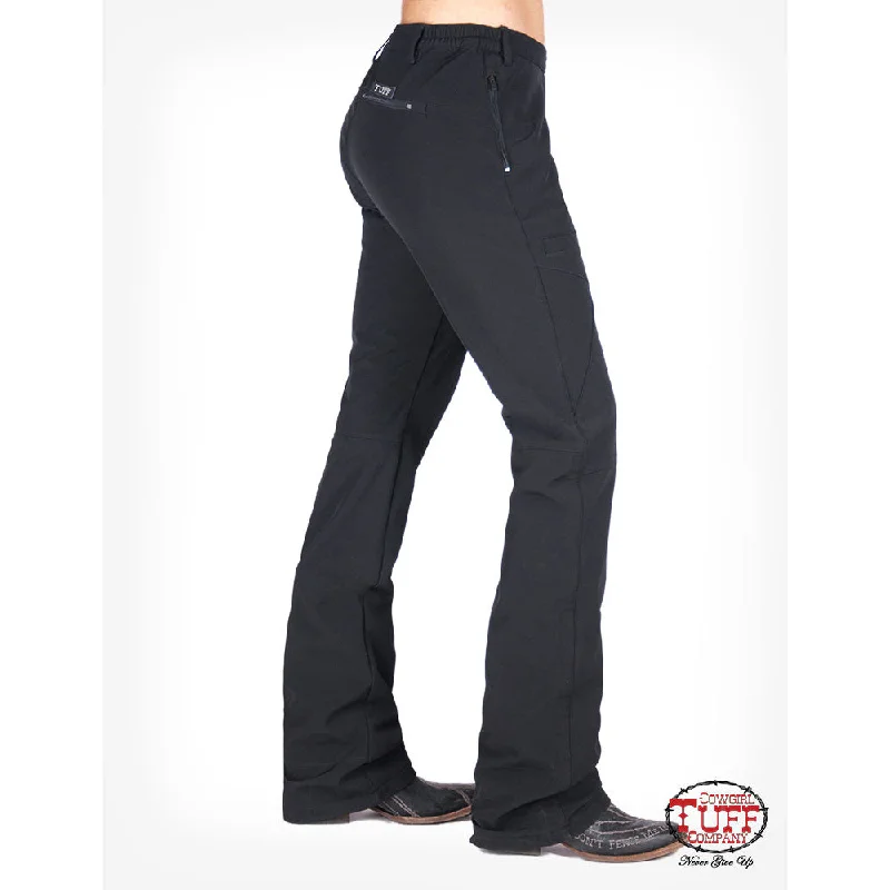 Cowgirl Tuff Black Outerwear Pants