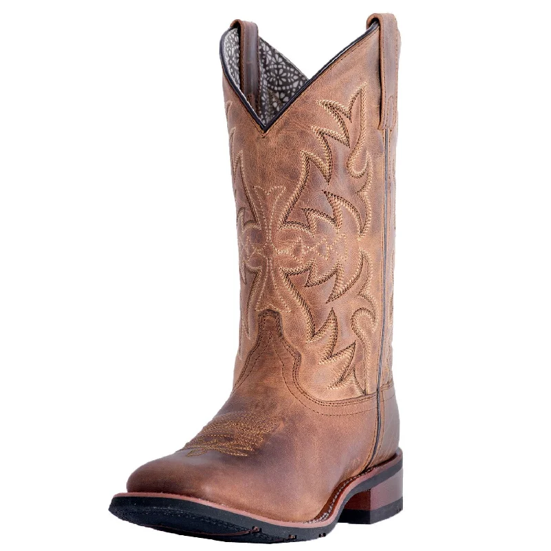 Laredo Women's Tan Anita Square Toe Boot