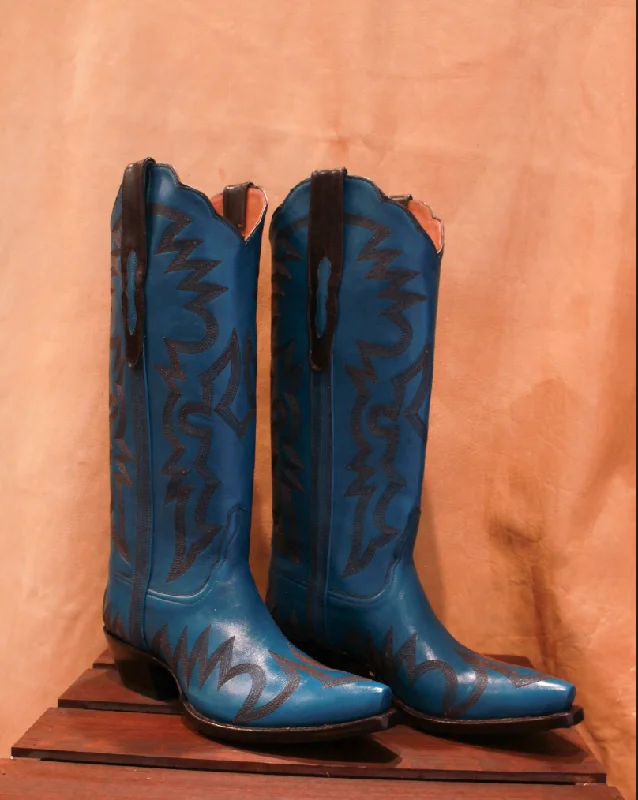 Dark Teal Blue Tall Kangaroo 4-28