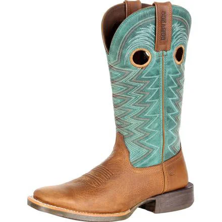 Durango Women's Wheat and Teal Rebel Pro Square Toe Boot