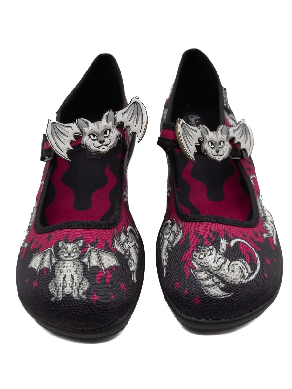 Gargoyle Cats Mary Jane Flat