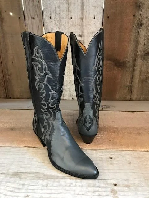 Gray & Black Kangaroo Tres Outlaws Women's Classic Boot 2558