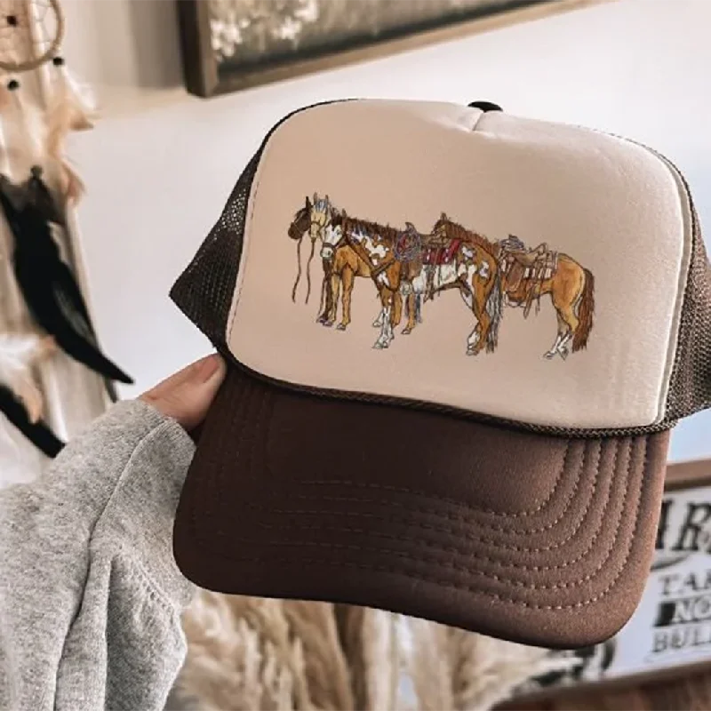 Horsin Around Trucker Cap