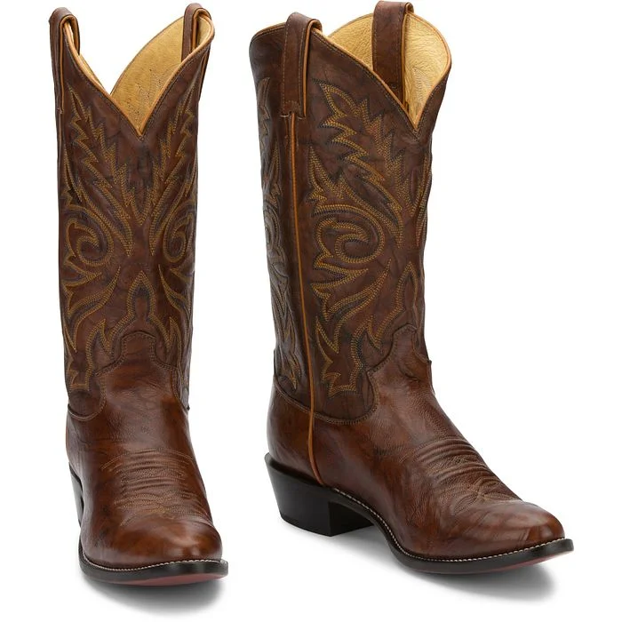 JUSTIN MENS BUCK 13" WESTERN BOOTS STYLE 1560