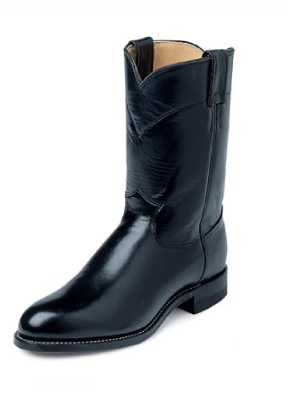 Justin Mens 10 Corona Black Boots Style 3133