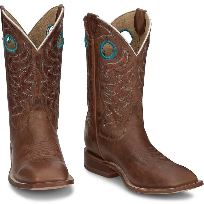 JUSTIN MENS PEARCE 11" WESTERN BOOT STYLE CJ2531