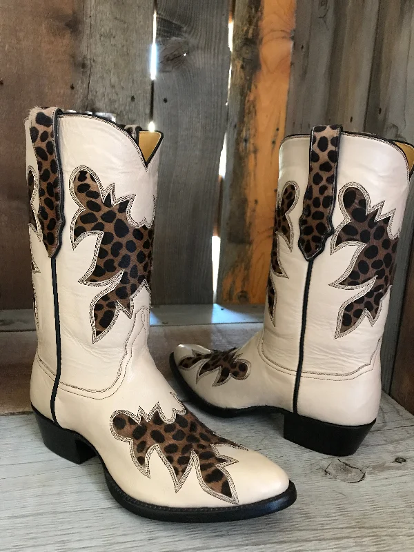 Kangaroo & Hair On Cheetah Tres Outlaws Women's Classic Boot 1530 *