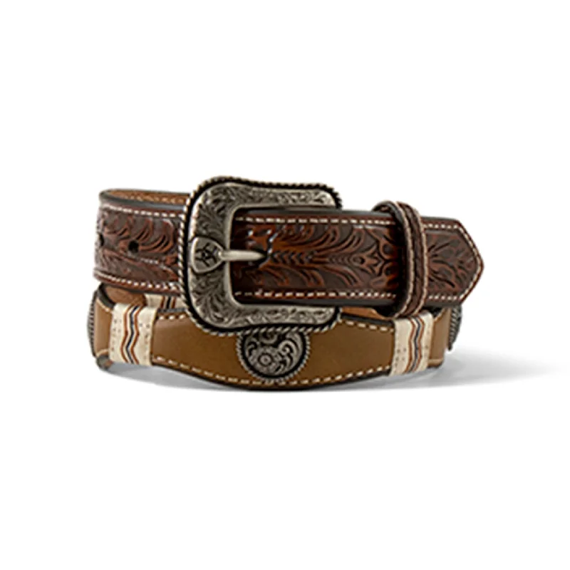 Ariat Kid's Scalloped Embossed Tabs Belt