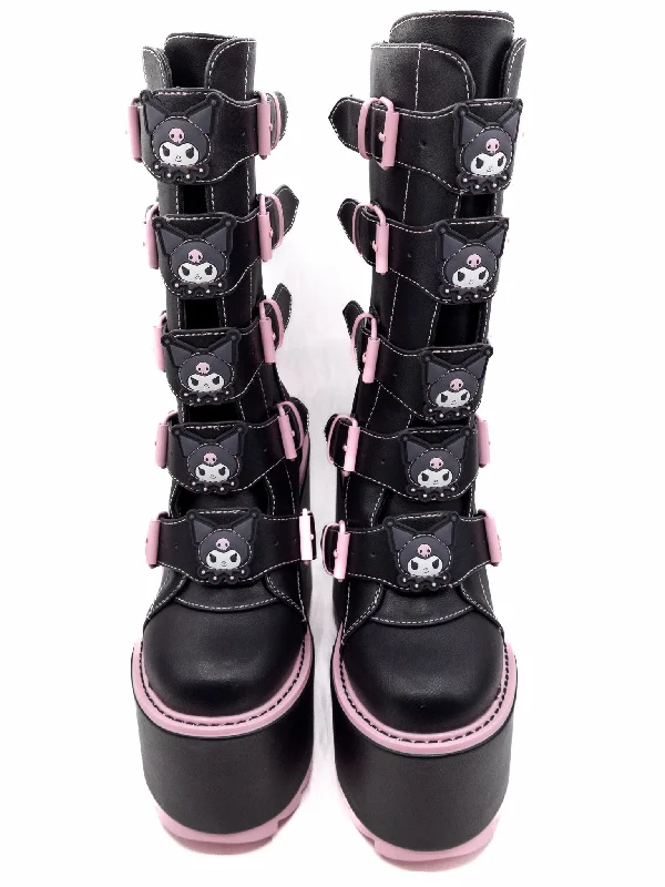 Kuromi Buckle Platform Dune Boots Y.R.U.