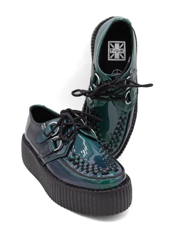 Lazlo Metallic Green Creeper - T.U.K.