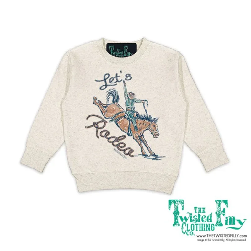 Twisted Filly Toddler Lets Rodeo Sweatshirt