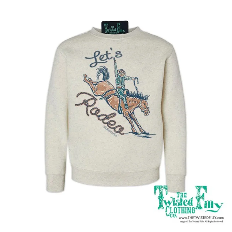 Twisted Filly Youth Lets Rodeo Sweatshirt