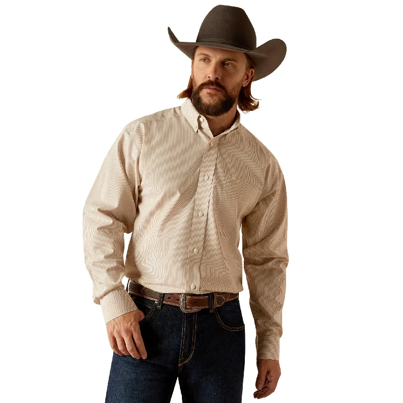 Ariat Gold Wrinkle Free Graysen Classic Fit Shirt